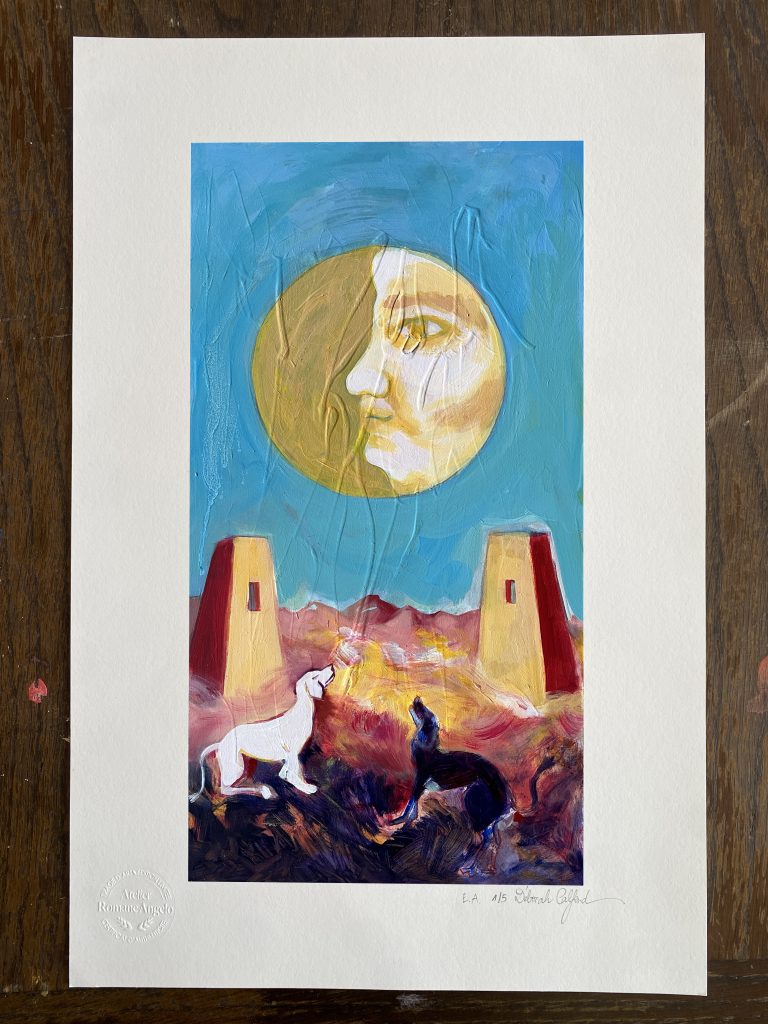 Tirage d'art - La lune